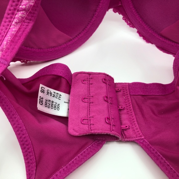 Wacoal Basic Benefits Bra #853290 Underwire Contour PINK Size 32D. - Picture 4 of 4